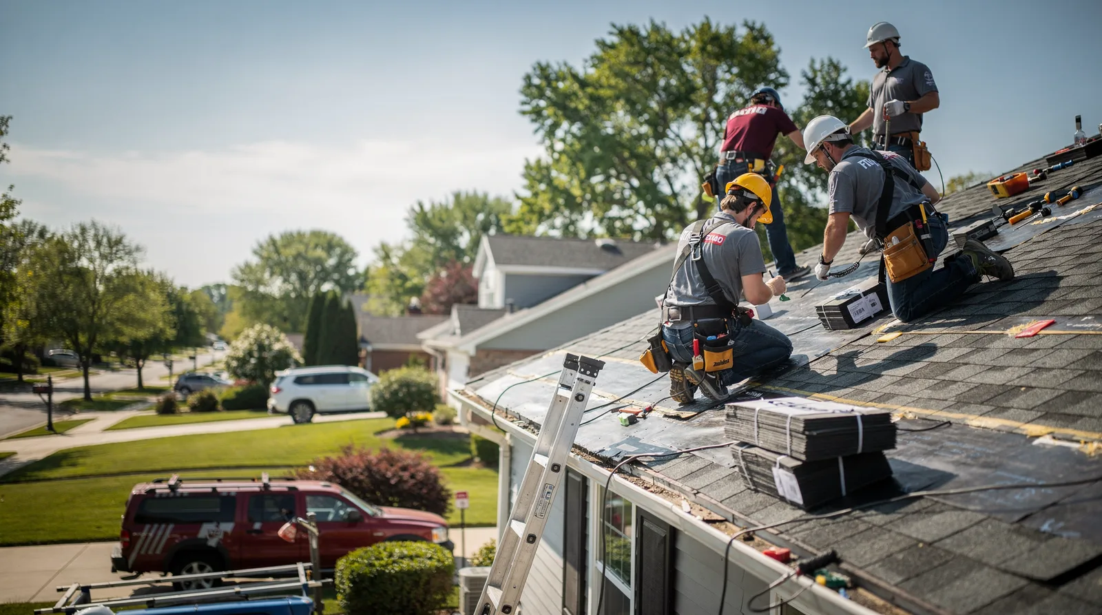 Roof Repair in Moran, KS around you